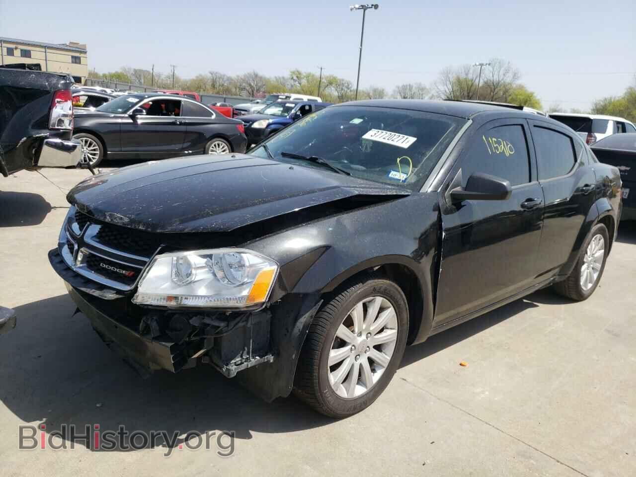2014 DODGE AVENGER - VIN: 1C3CDZAG4EN104698 - Фото 2