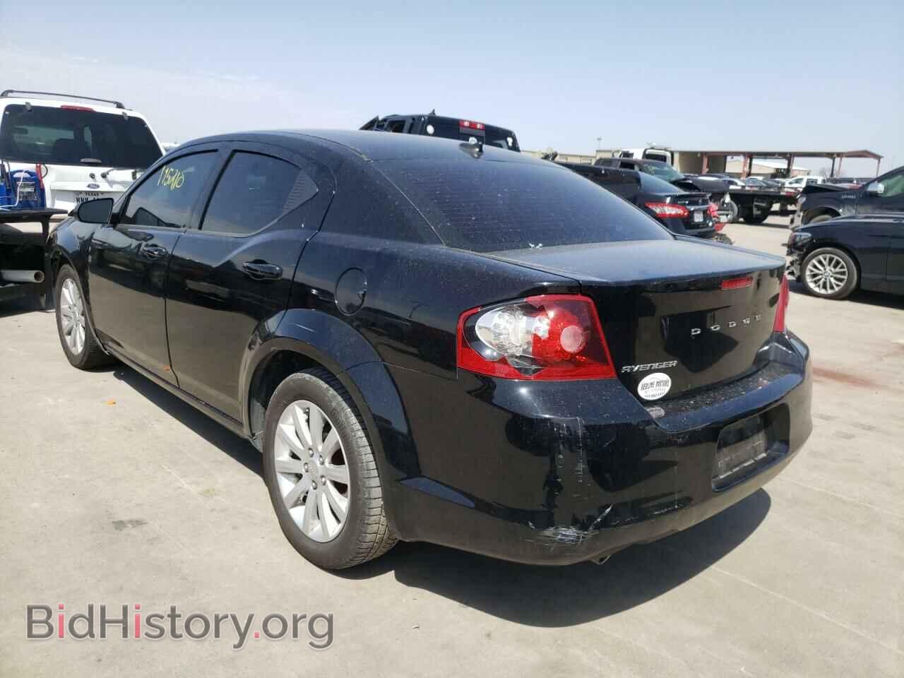2014 DODGE AVENGER - VIN: 1C3CDZAG4EN104698 - Фото 3