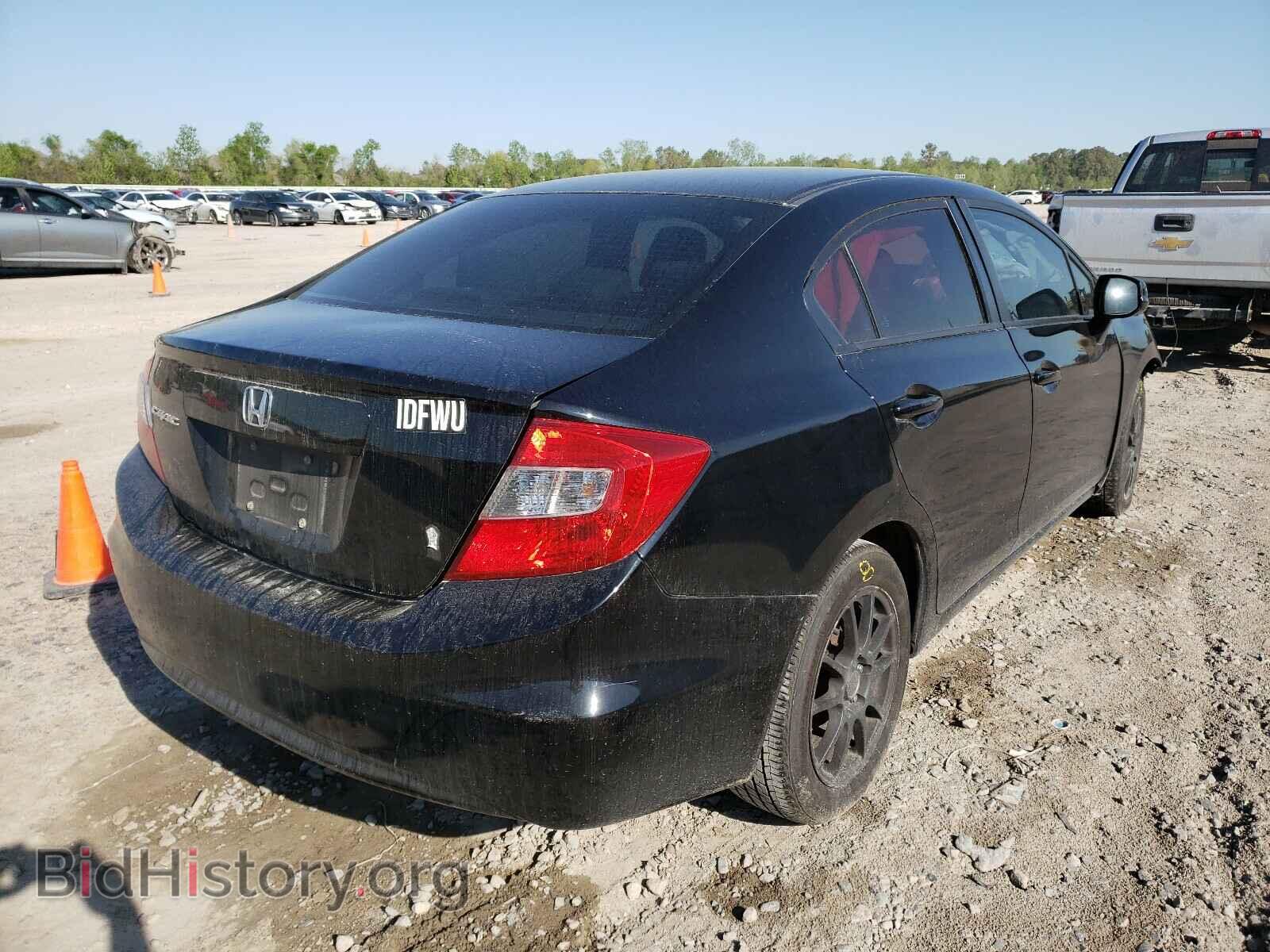 2012 HONDA CIVIC - VIN: 19XFB2F51CE095893 - Фото 4