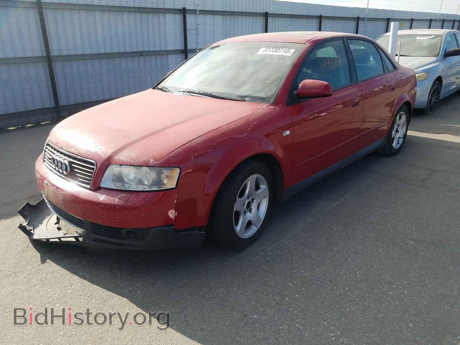 2002 AUDI A4 - VIN: WAULC68E42A305860 - Фото 2