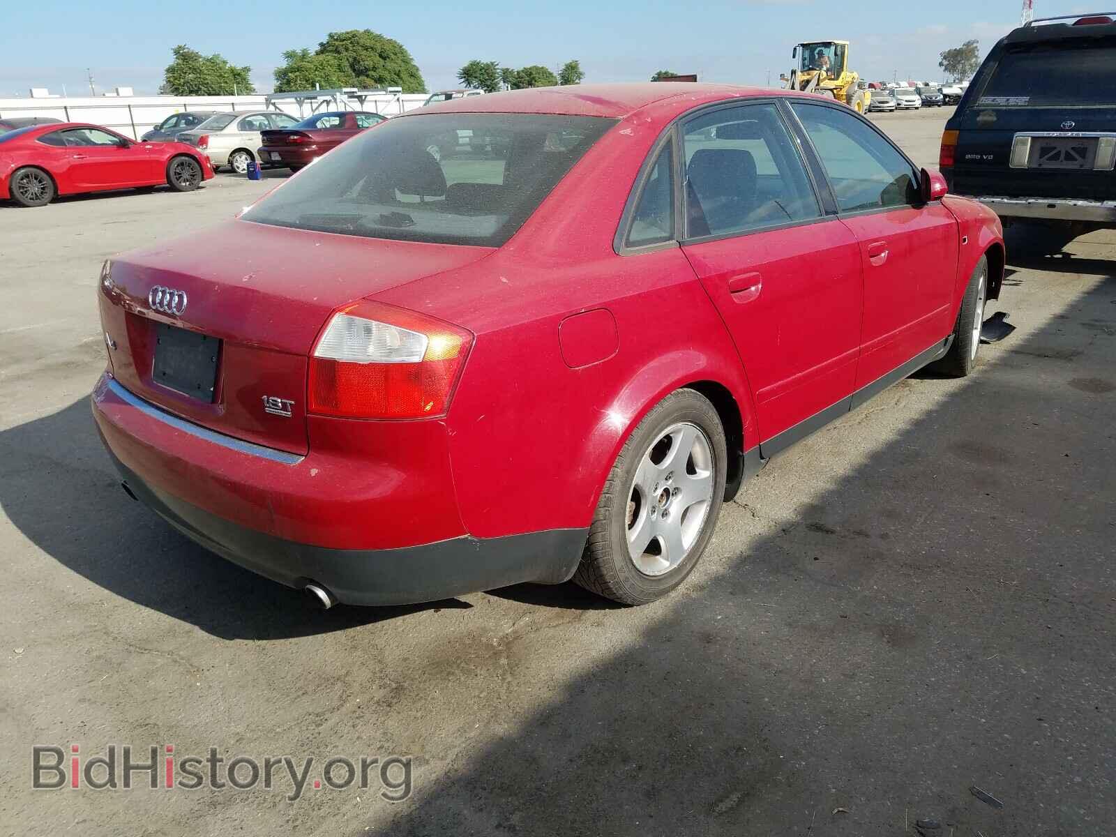 2002 AUDI A4 - VIN: WAULC68E42A305860 - Фото 4