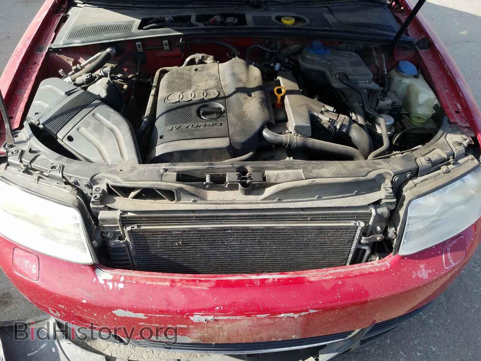 2002 AUDI A4 - VIN: WAULC68E42A305860 - Фото 7