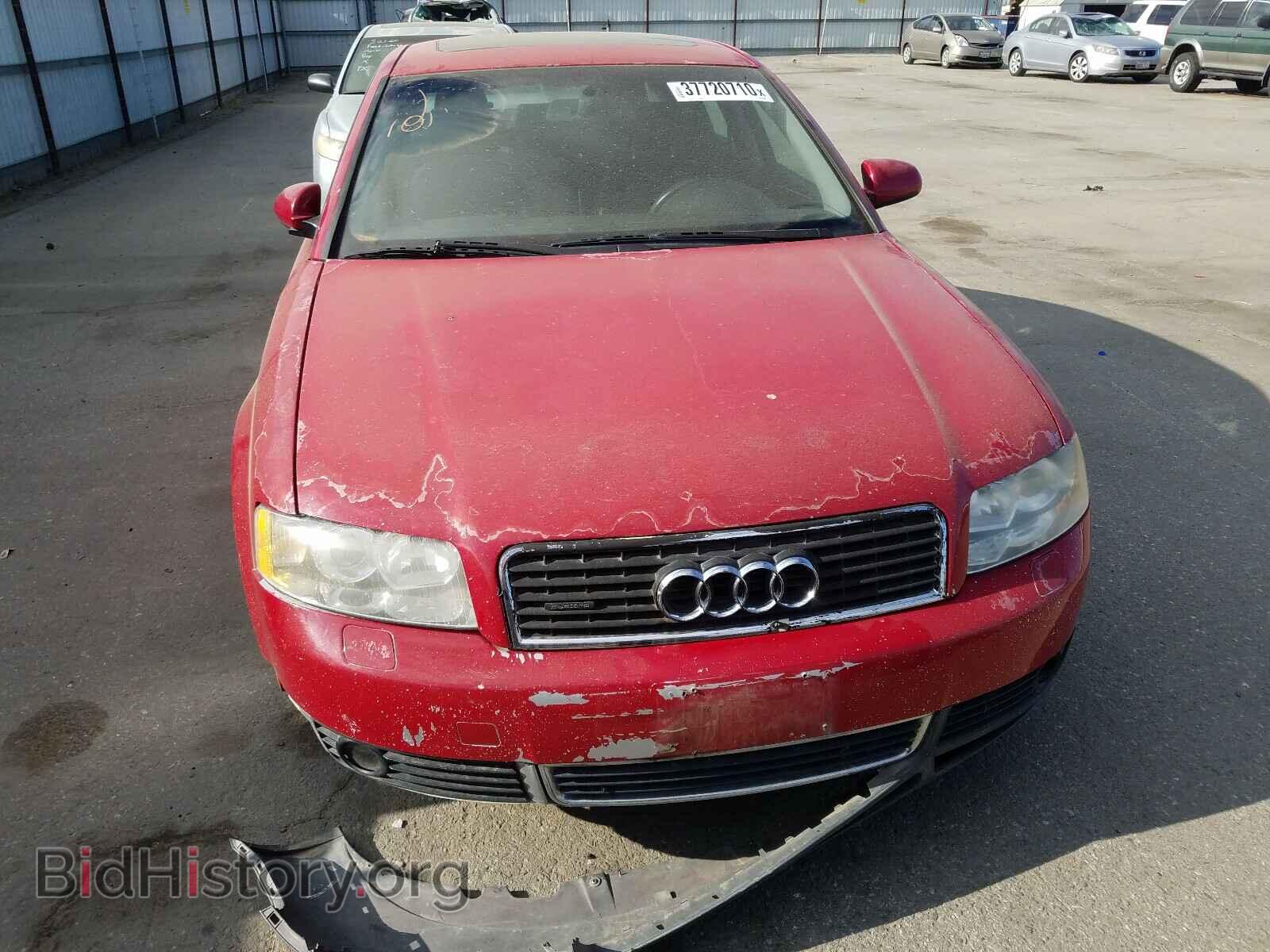 2002 AUDI A4 - VIN: WAULC68E42A305860 - Фото 9