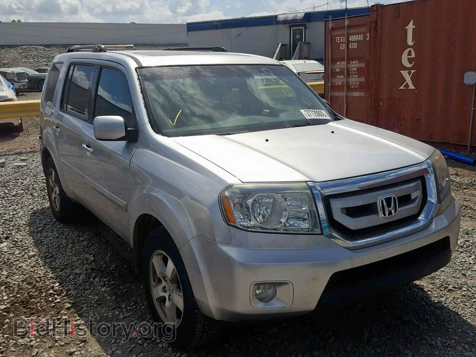 Фотография 5FNYF4H61BB101554 - HONDA PILOT EXL 2011