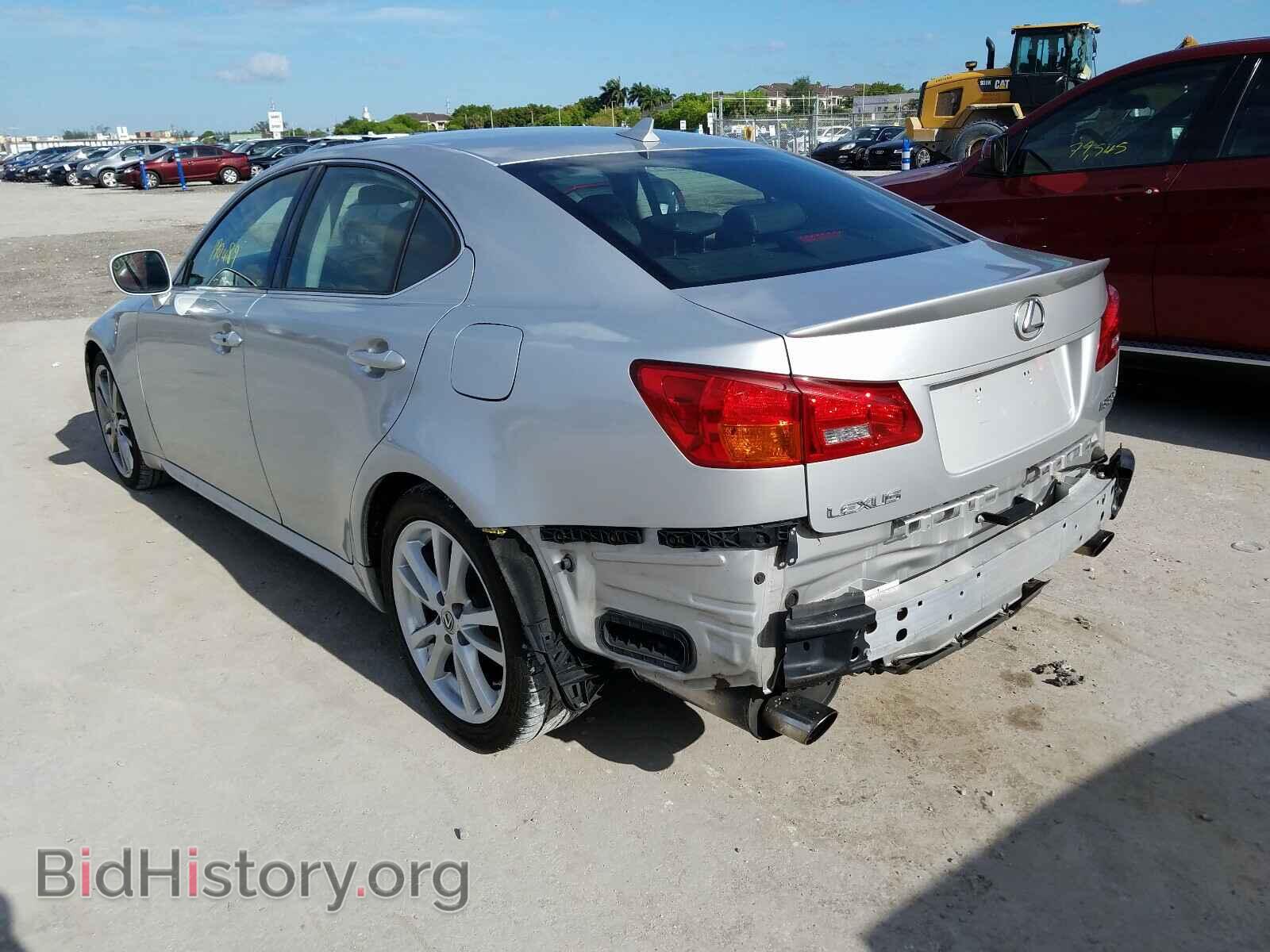 2008 LEXUS IS - VIN: JTHBE262585019929 - Фото 3