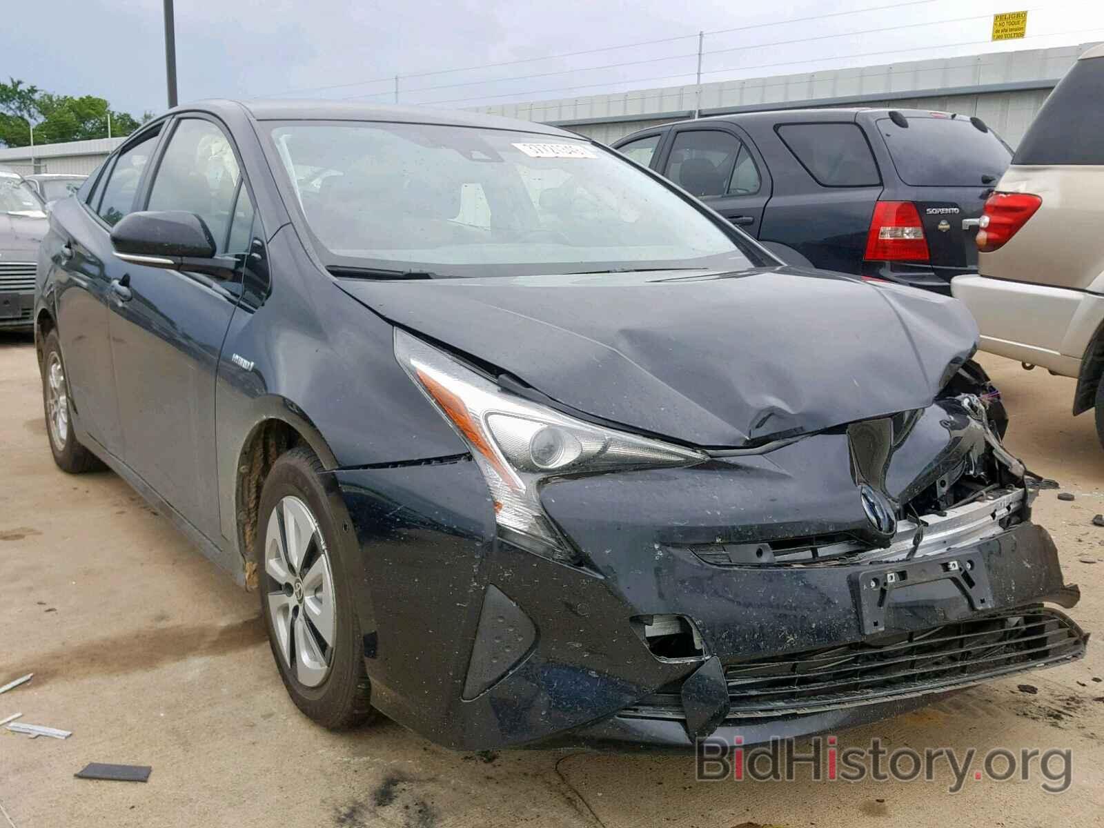 Photo JTDKARFU7J3545147 - TOYOTA PRIUS 2018