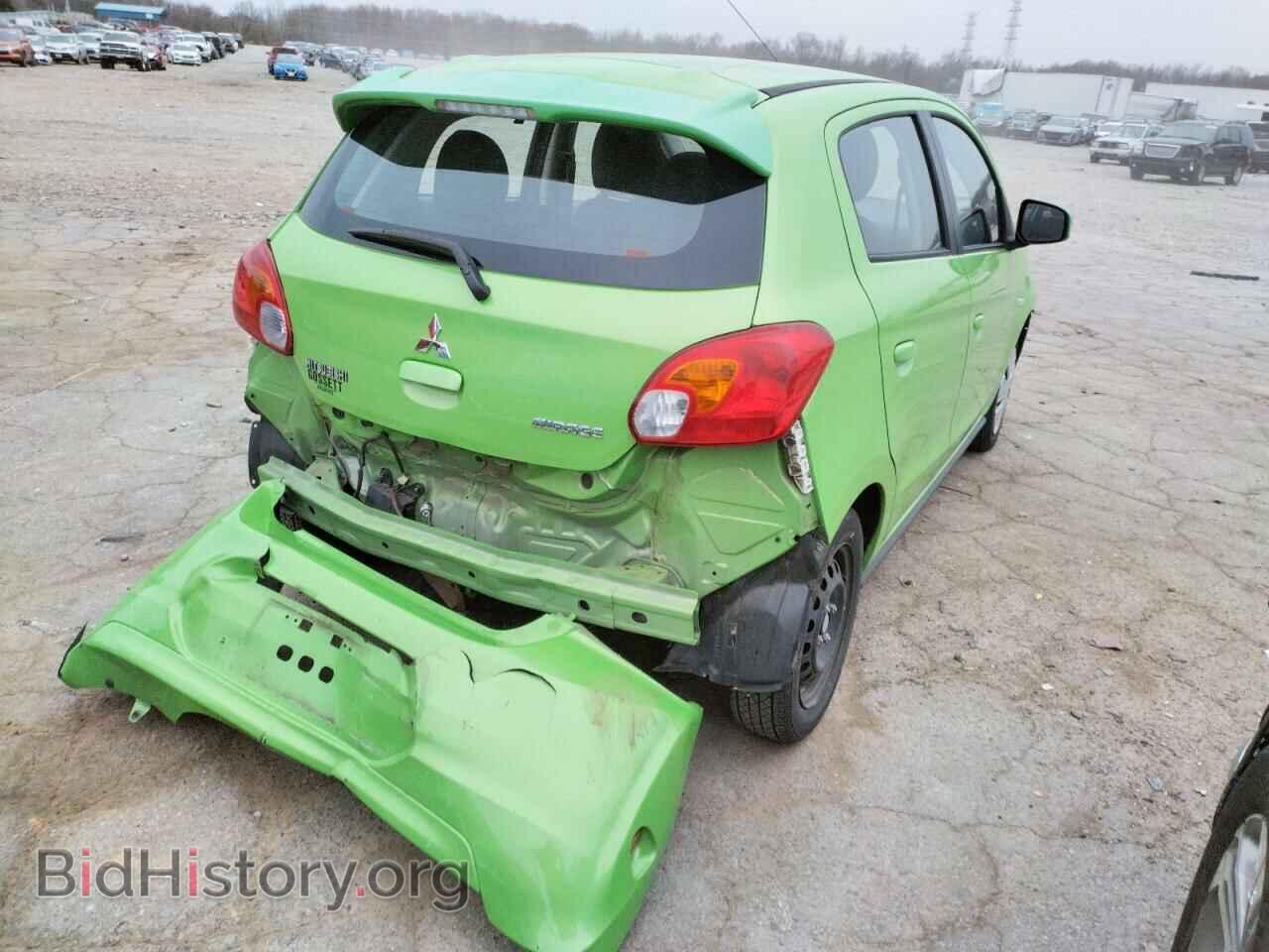 2014 MITSUBISHI MIRAGE - VIN: ML32A3HJ5EH025590 - Фото 4