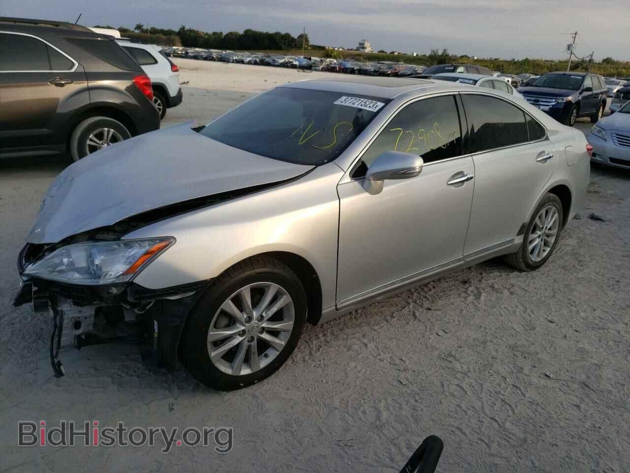 Photo JTHBK1EG5C2487122 - LEXUS ES350 2012