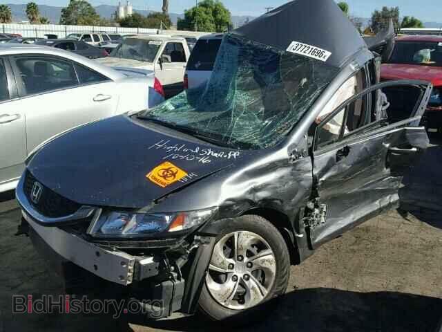 2013 HONDA CIVIC - VIN: 19XFB2F54DE225182 - Фото 2