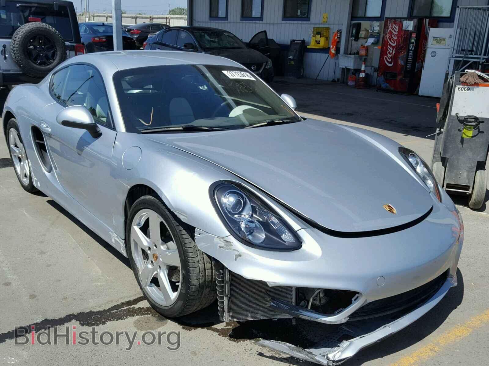 Фотография WP0AA2A87FK161217 - PORSCHE CAYMAN 2015