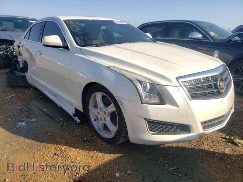 2013 Cadillac ATS (VIN 1G6AA5RX4D0142777) — photo 1 of 10, Copart, damage: rear end