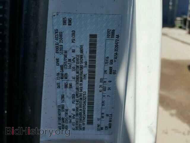 2007 FORD ECONOLINE - VIN: 1FTNE24W37DA32753 - Фото 10