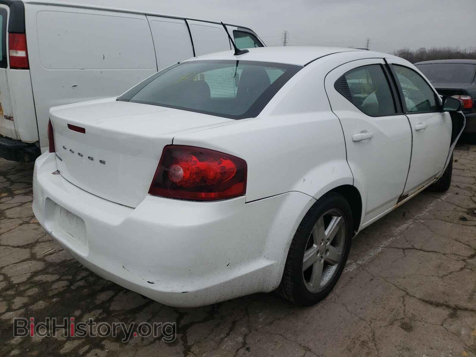 2013 DODGE AVENGER - VIN: 1C3CDZAB7DN626650 - Фото 4