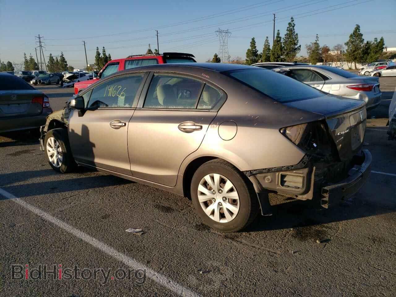 2012 HONDA CIVIC - VIN: 2HGFB2F56CH589589 - Фото 2