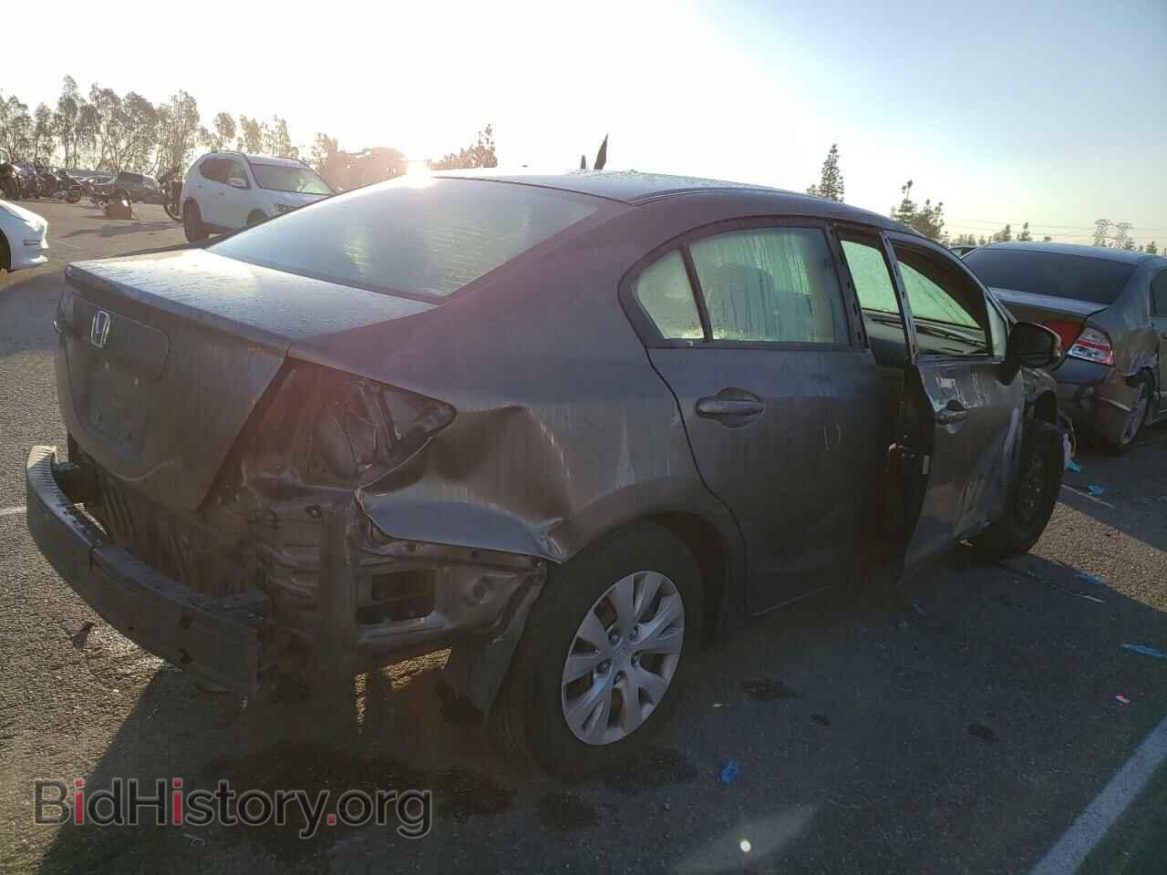 2012 HONDA CIVIC - VIN: 2HGFB2F56CH589589 - Фото 3