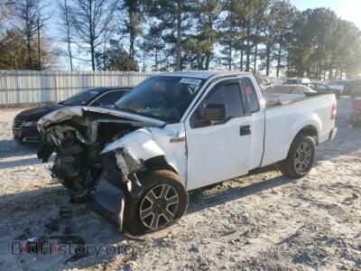 2008 Ford F150, white — VIN 1FTRF122X8KD15933, Copart