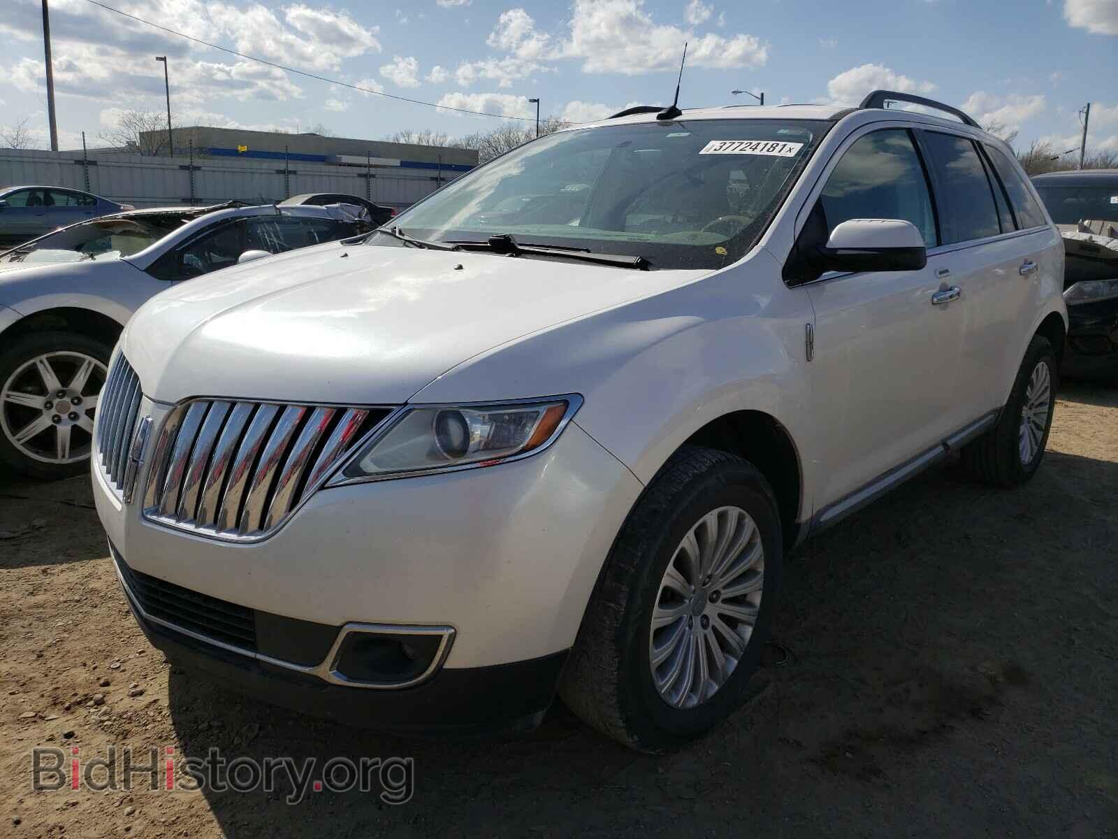 2012 LINCOLN MKX - VIN: 2LMDJ6JK6CBL00422 - Фото 2