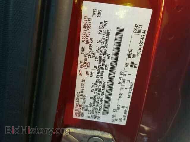 2013 FORD ESCAPE - VIN: 1FMCU9J96DUD15897 - Фото 10
