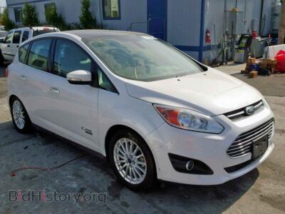 2015 Ford CMAX C-Max Prem, белый — VIN 1FADP5CU8FL114074, Copart