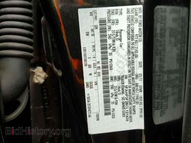 2012 FORD FOCUS - VIN: 1FAHP3F28CL121439 - Фото 10