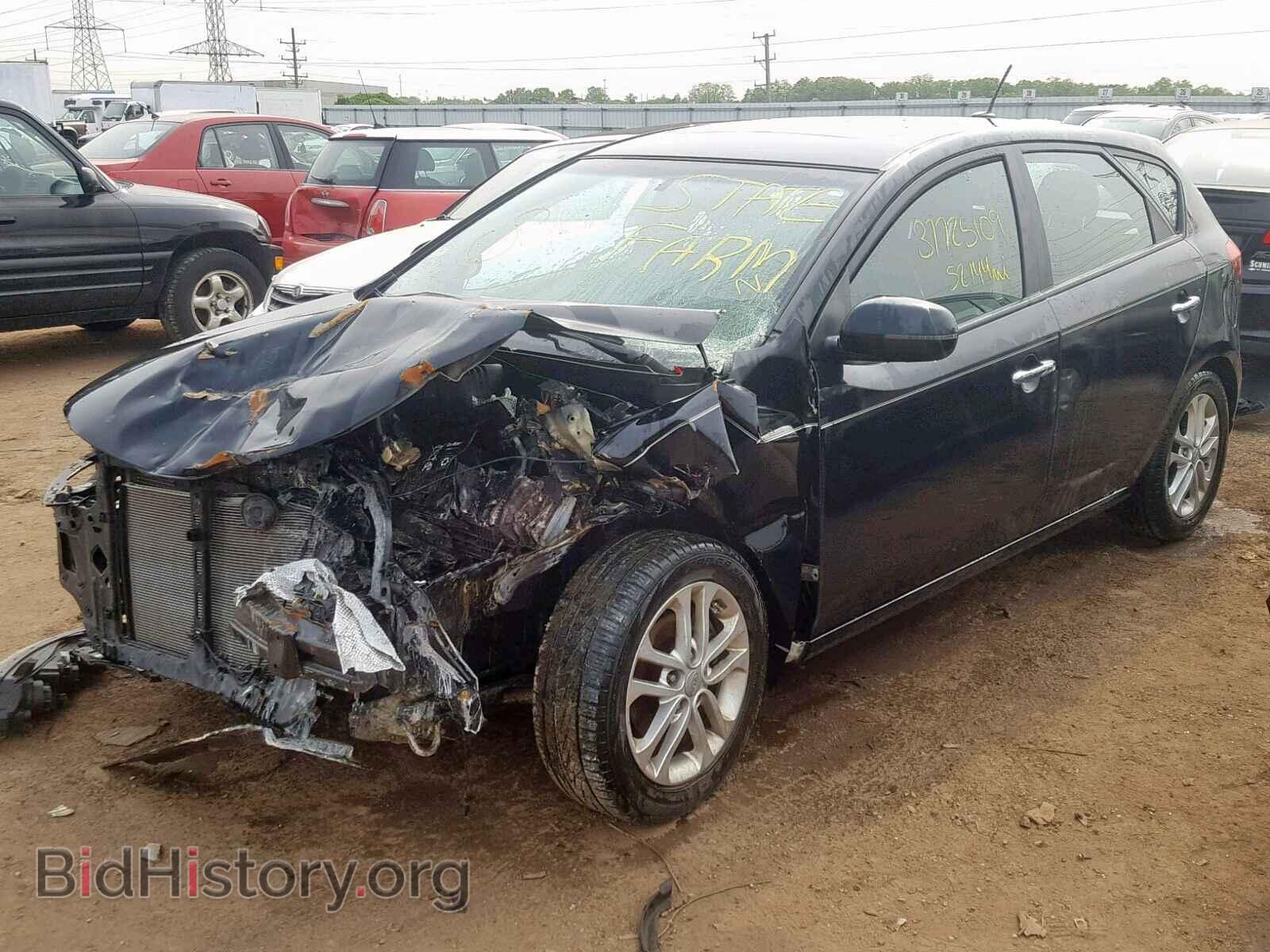2012 KIA FORTE EX - VIN: KNAFU5A27C5487858 - Фото 2