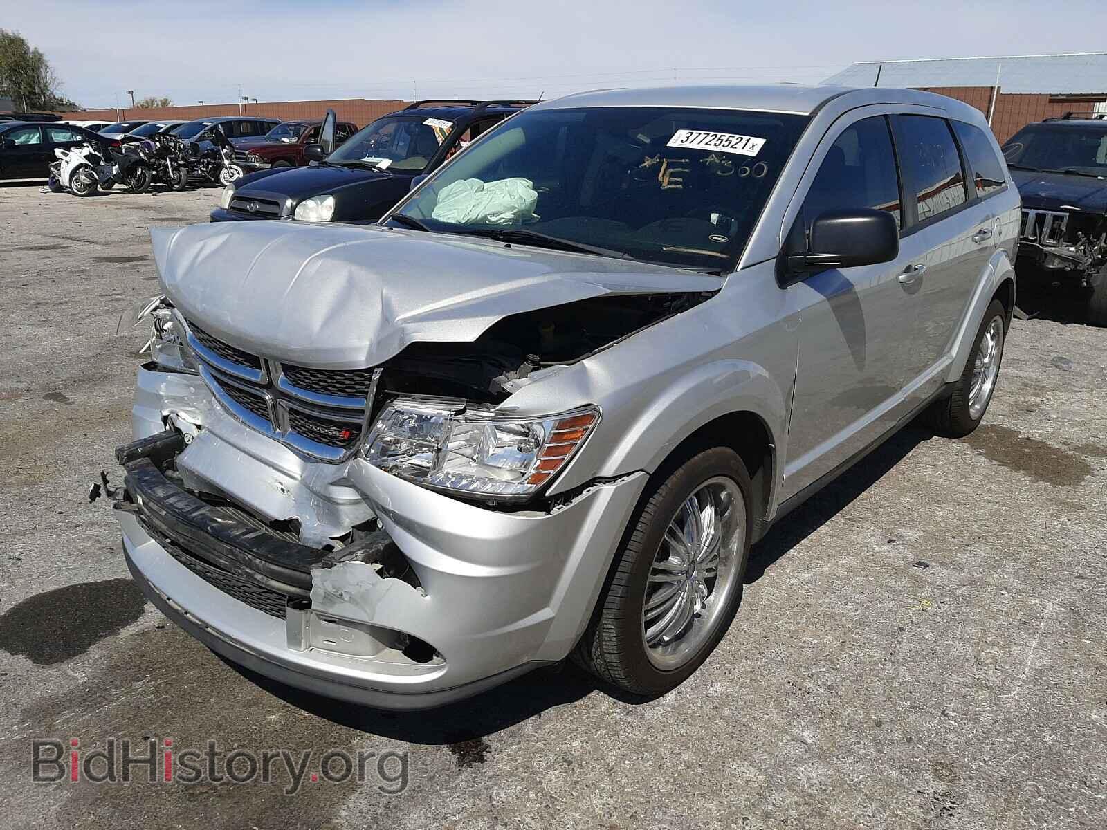 2014 DODGE JOURNEY - VIN: 3C4PDCABXET136568 - Фото 2