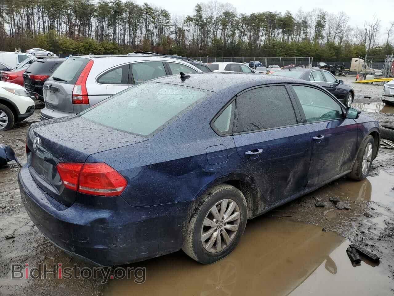2014 VOLKSWAGEN PASSAT - VIN: 1VWAP7A30EC008670 - Фото 3