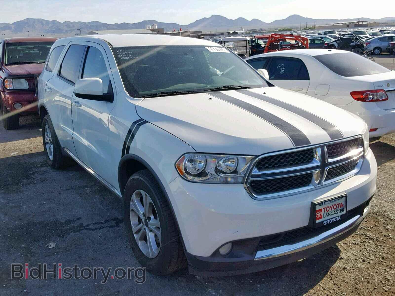 Photo 1C4RDHAG4CC216863 - DODGE DURANGO SX 2012