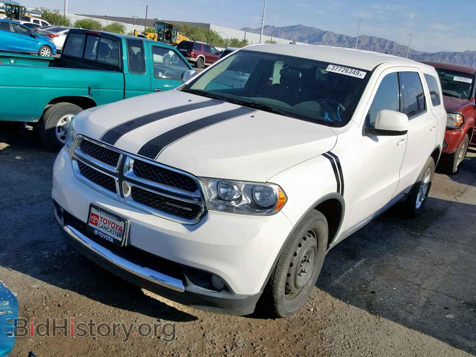 2012 DODGE DURANGO SX - VIN: 1C4RDHAG4CC216863 - Фото 2
