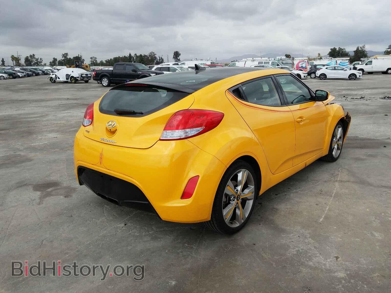 2017 HYUNDAI VELOSTER - VIN: KMHTC6AD1HU314037 - Фото 4