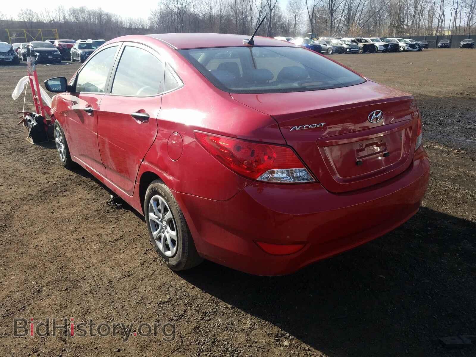 2012 HYUNDAI ACCENT - VIN: KMHCT4AE2CU059663 - Фото 3