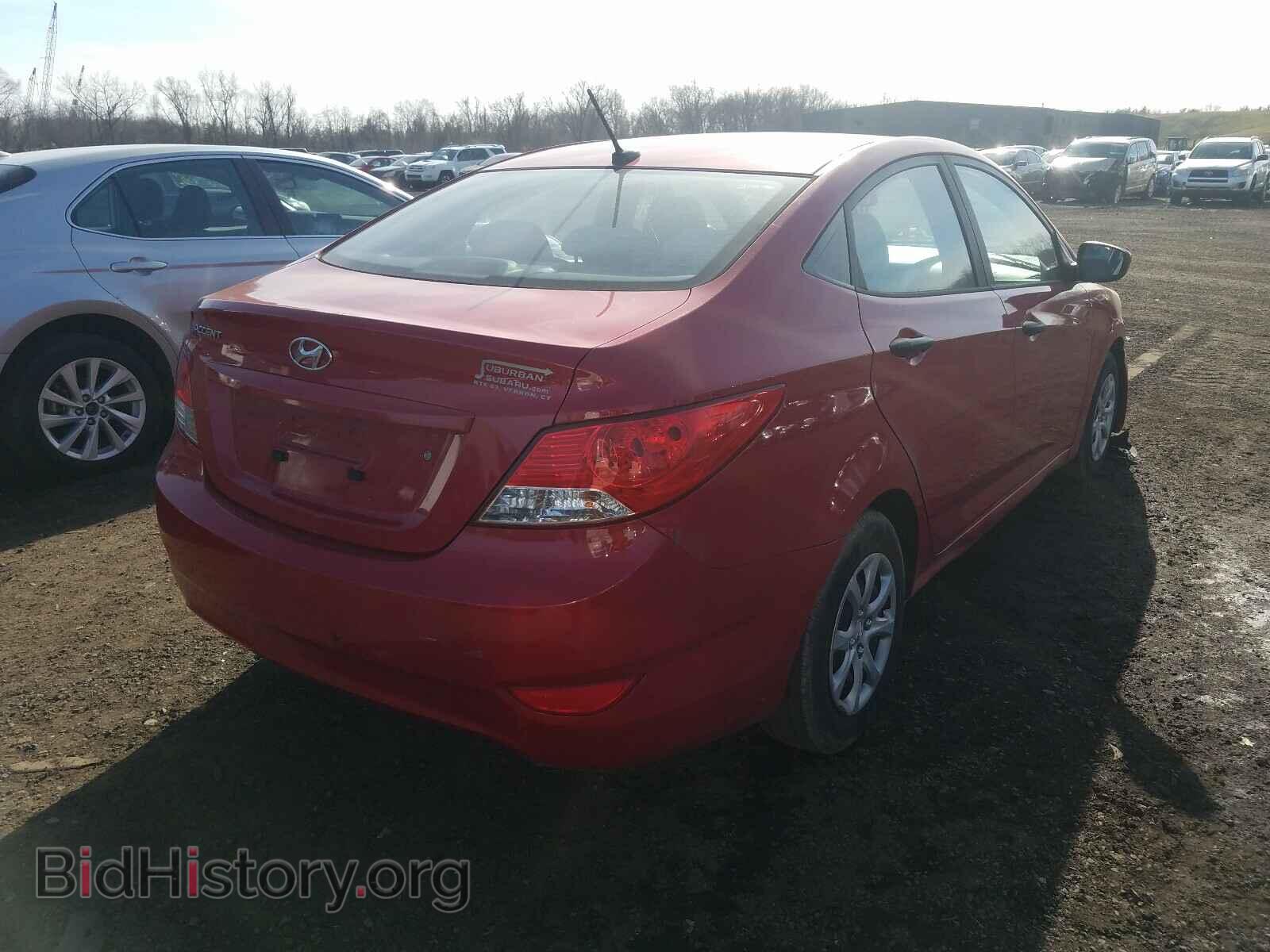 2012 HYUNDAI ACCENT - VIN: KMHCT4AE2CU059663 - Фото 4