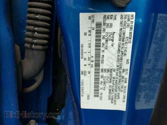 2012 FORD FOCUS - VIN: 1FAHP3J24CL109828 - Фото 10