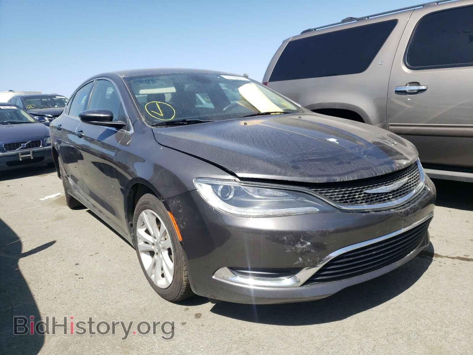 Фотография 1C3CCCAB7FN748590 - CHRYSLER 200 2015