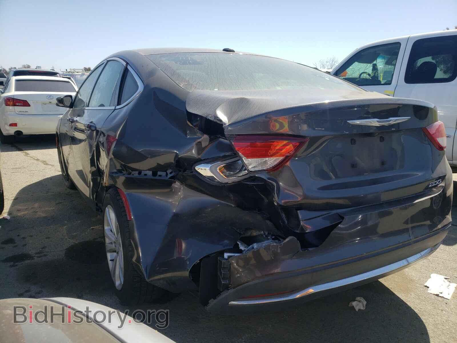 2015 CHRYSLER 200 - VIN: 1C3CCCAB7FN748590 - Фото 3