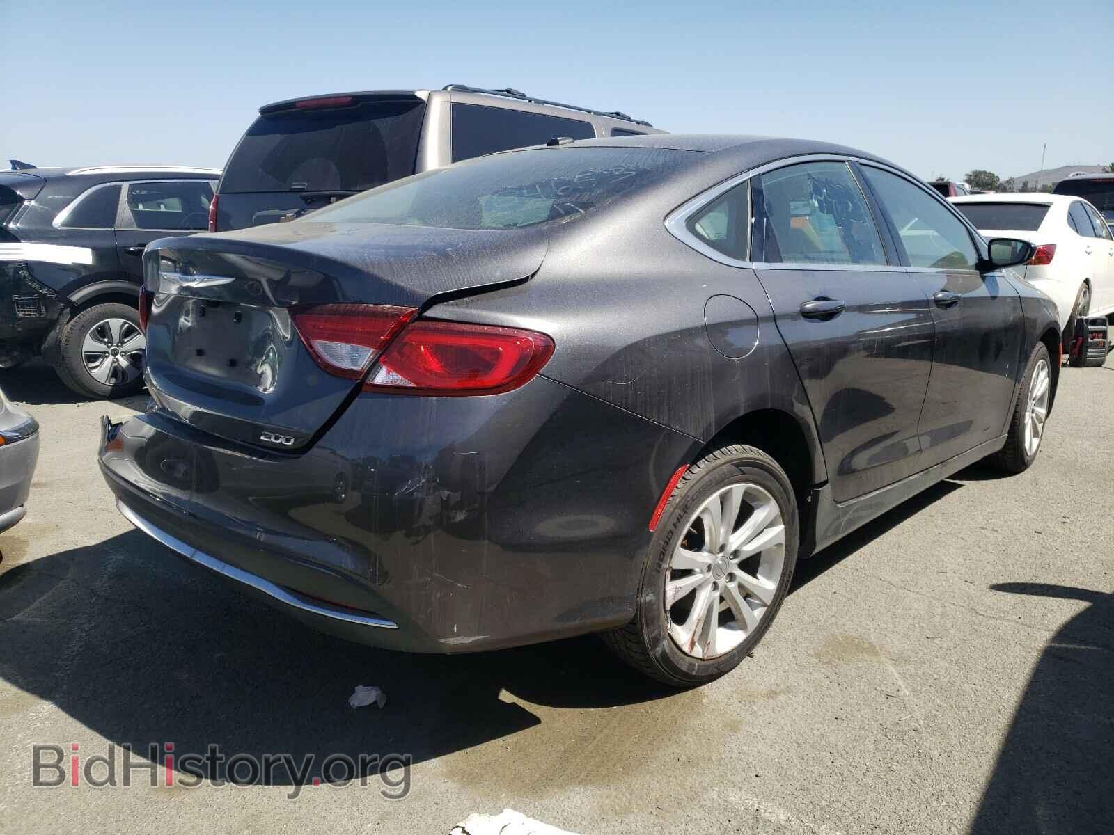 2015 CHRYSLER 200 - VIN: 1C3CCCAB7FN748590 - Фото 4