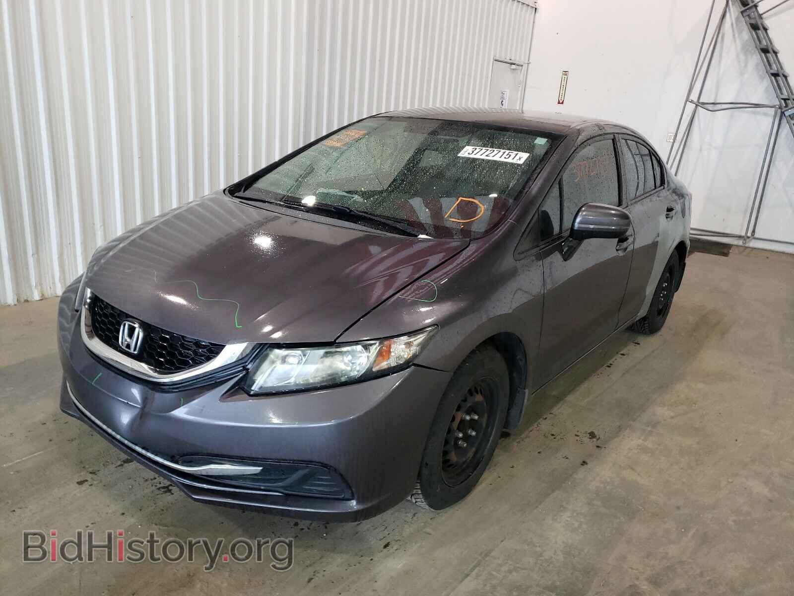 2014 HONDA CIVIC - VIN: 19XFB2E51EE044625 - Фото 2