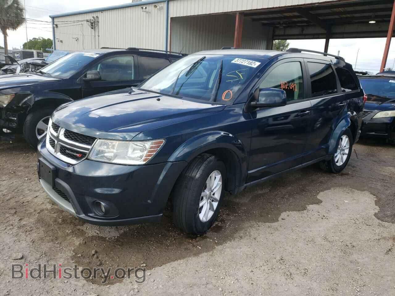 2013 DODGE JOURNEY - VIN: 3C4PDCBG3DT649797 - Фото 2