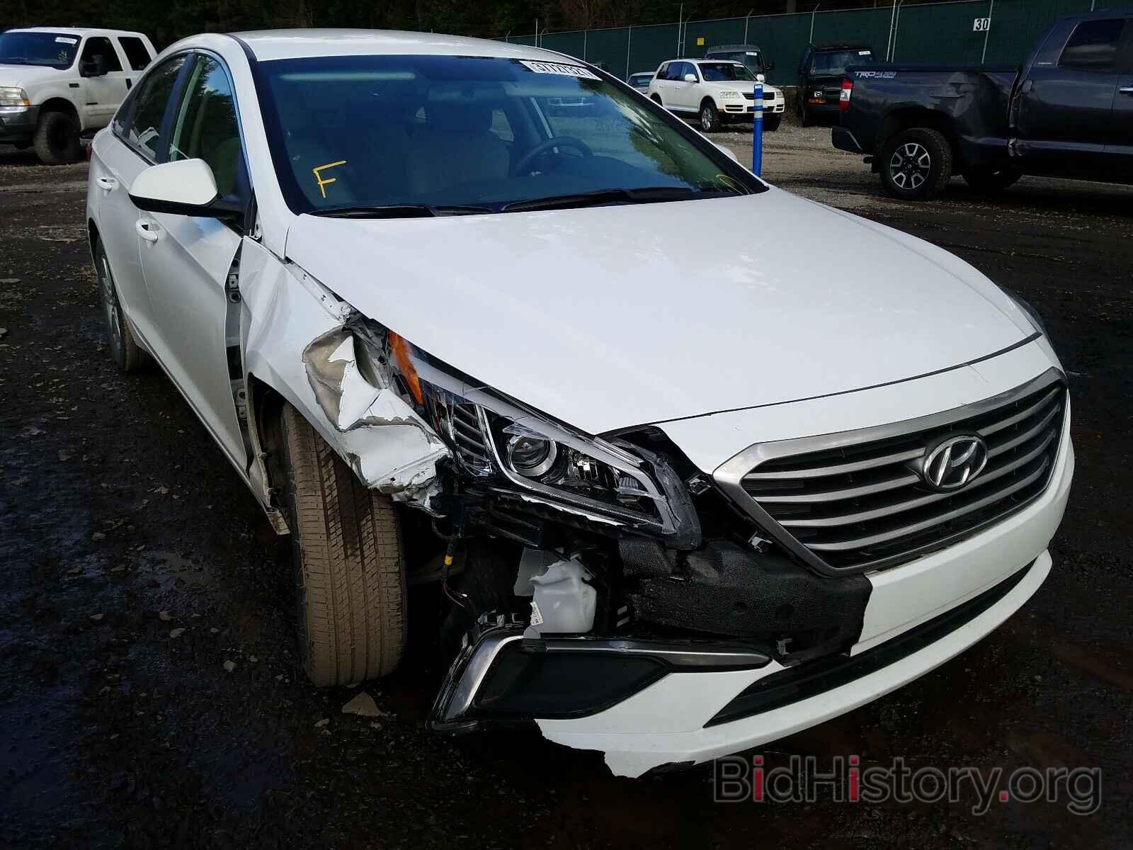 Фотография 5NPE24AF2GH337700 - HYUNDAI SONATA 2016