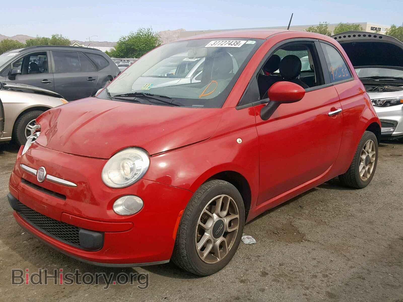 2012 FIAT 500 - VIN: 3C3CFFARXCT125532 - Фото 2