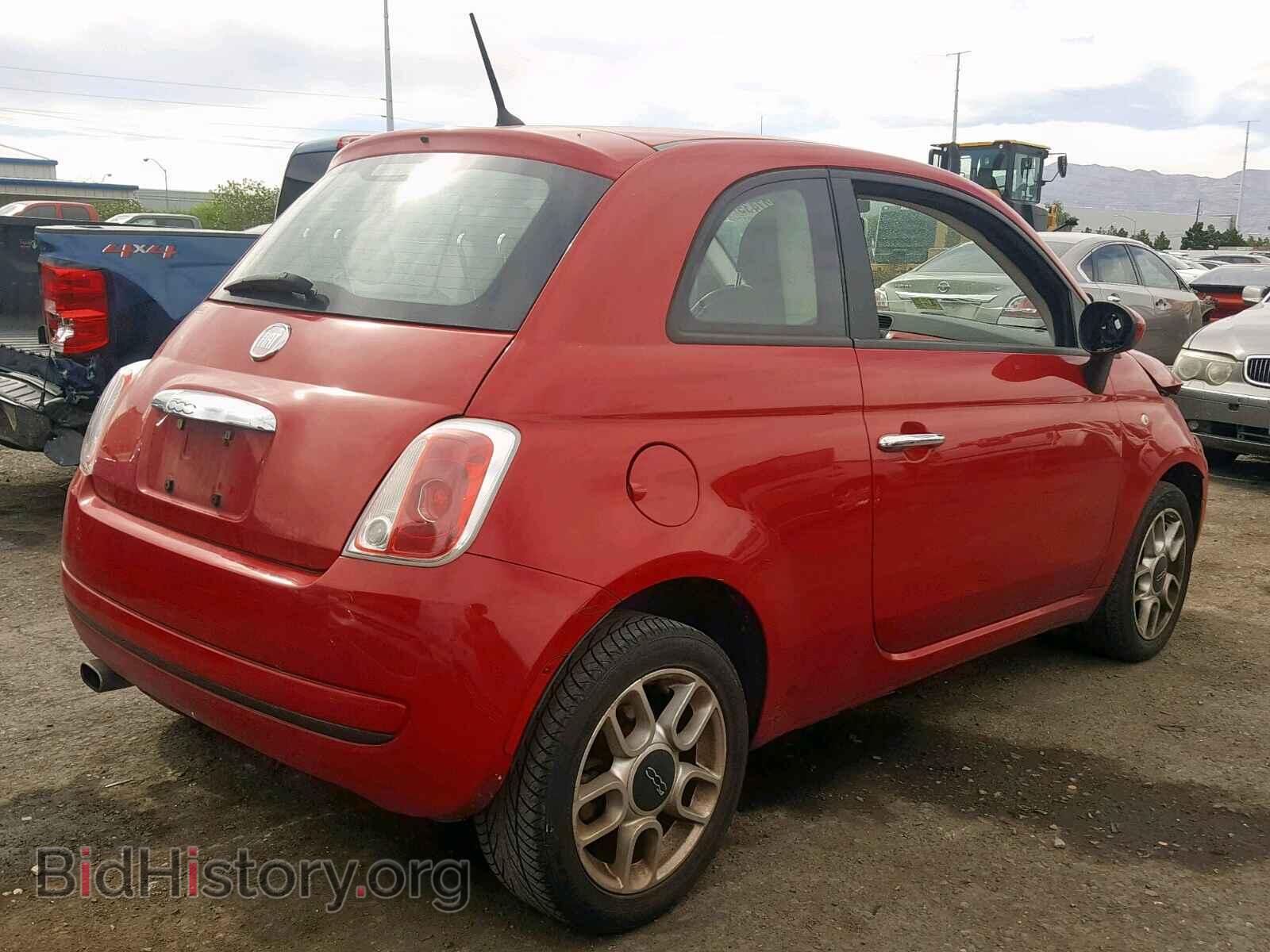 2012 FIAT 500 - VIN: 3C3CFFARXCT125532 - Фото 4