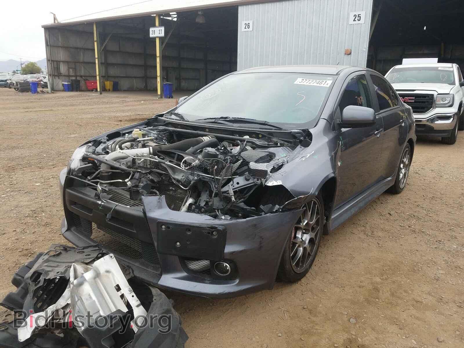 2011 MITSUBISHI EVO - VIN: JA32W5FV5BU044433 - Фото 2