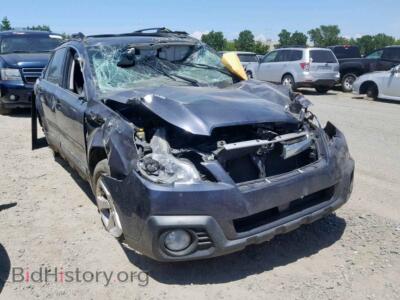 2014 Subaru OUTBACK 2., синий — VIN 4S4BRBDC0E3267607, Copart