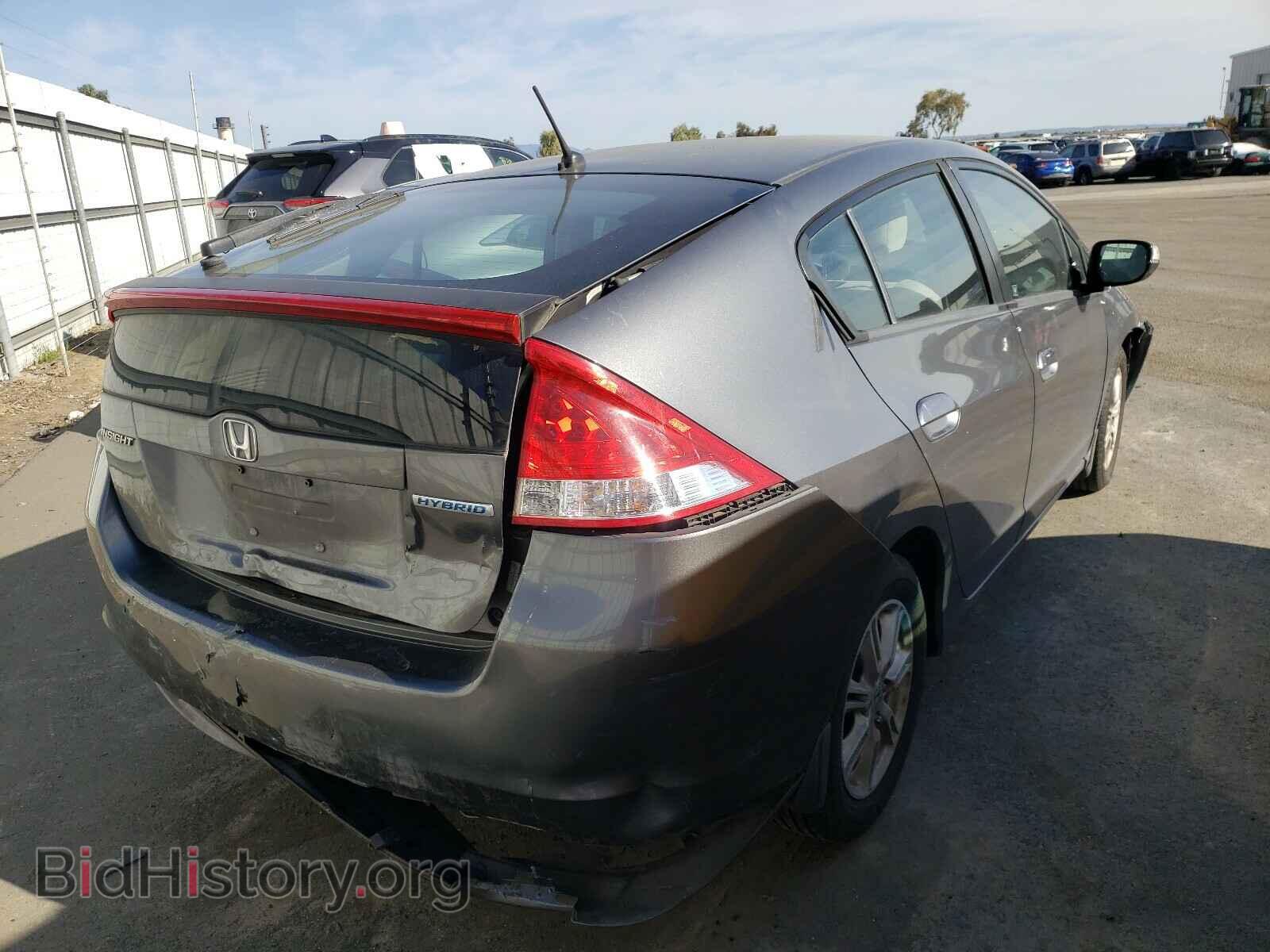 2010 HONDA INSIGHT - VIN: JHMZE2H76AS015855 - Фото 4