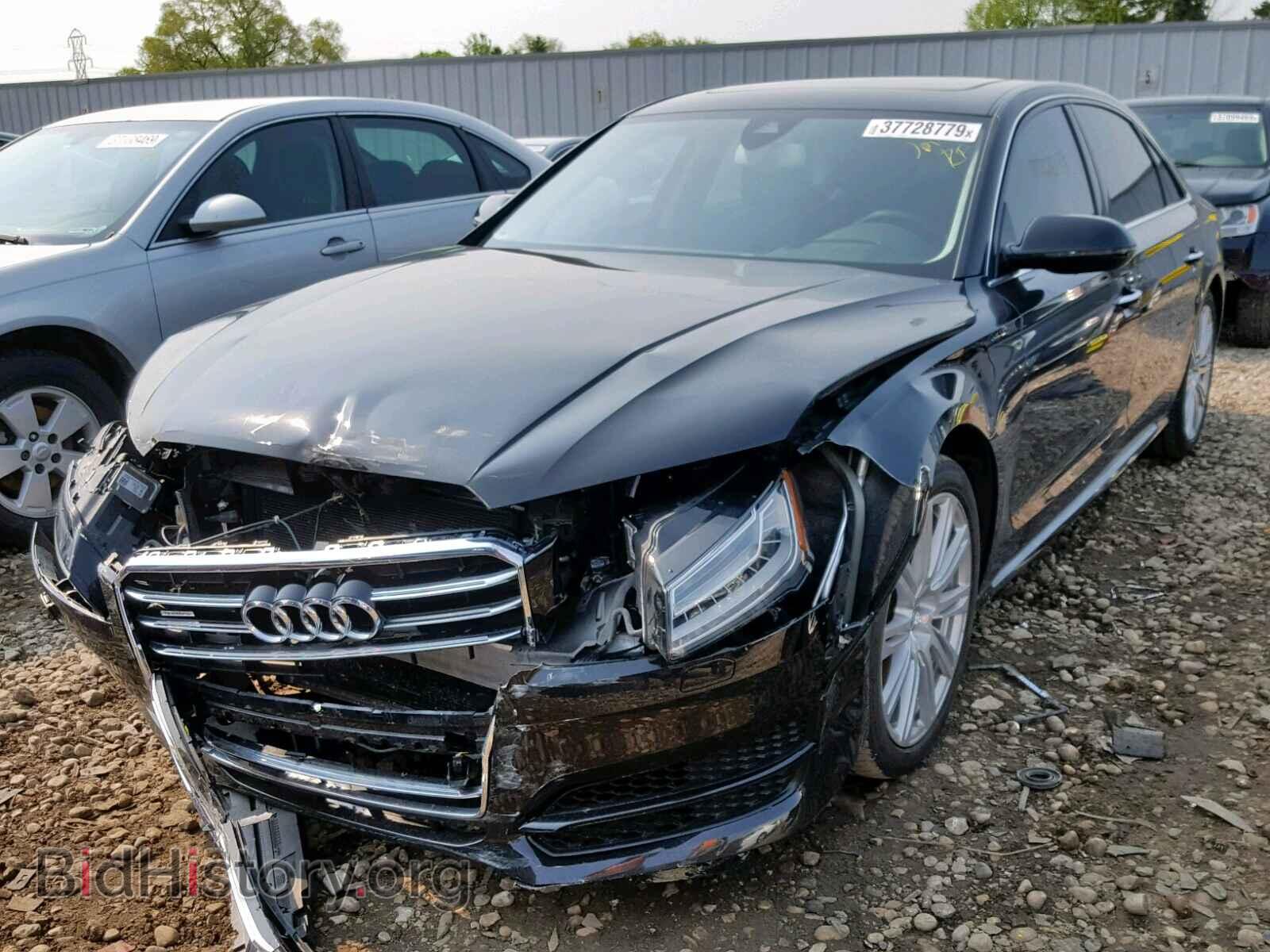 2016 AUDI A8 - VIN: WAU43AFD6GN007263 - Фото 2