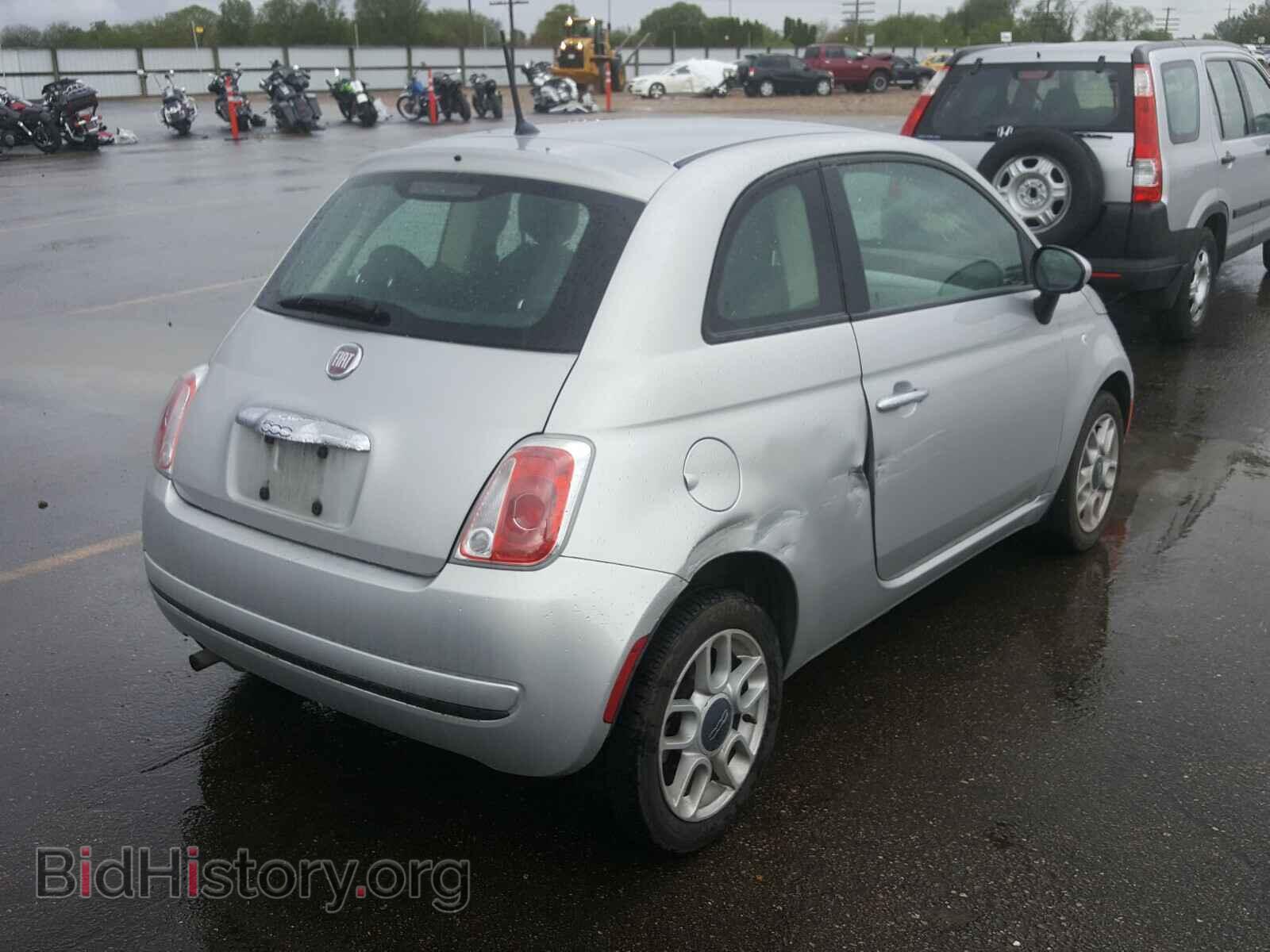 2012 FIAT 500 - VIN: 3C3CFFAR1CT124141 - Фото 4