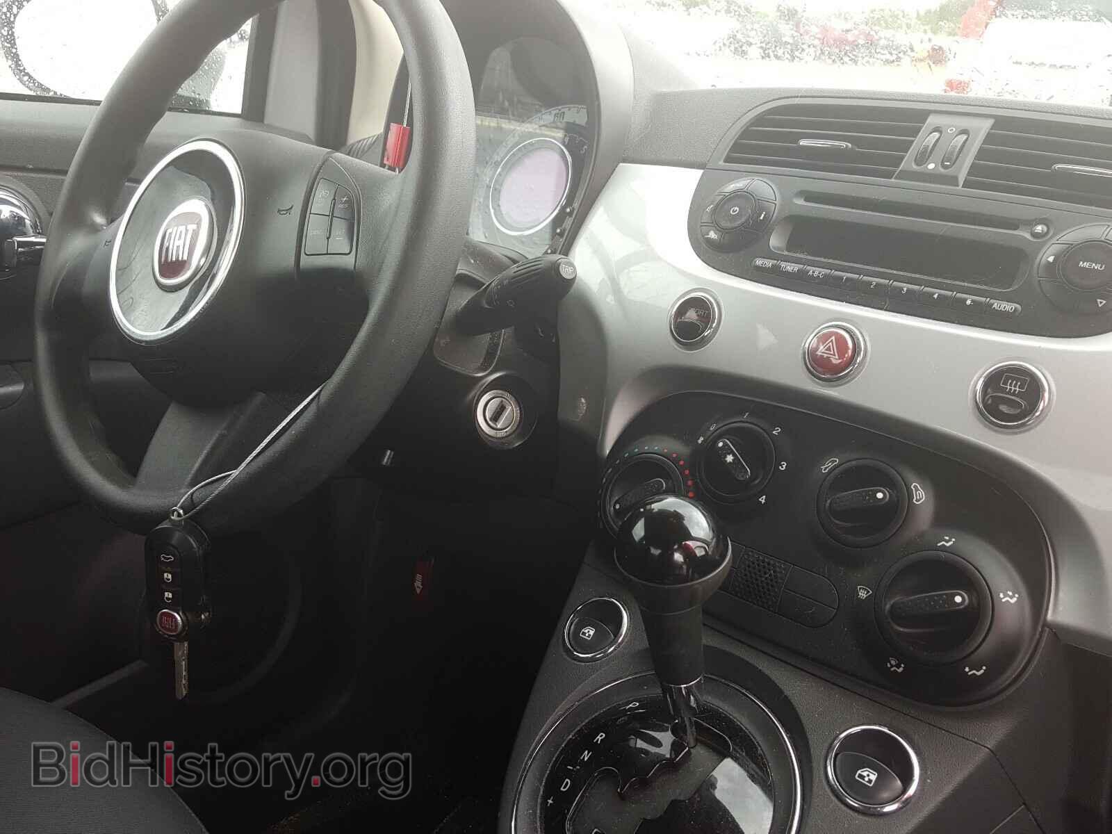 2012 FIAT 500 - VIN: 3C3CFFAR1CT124141 - Фото 9