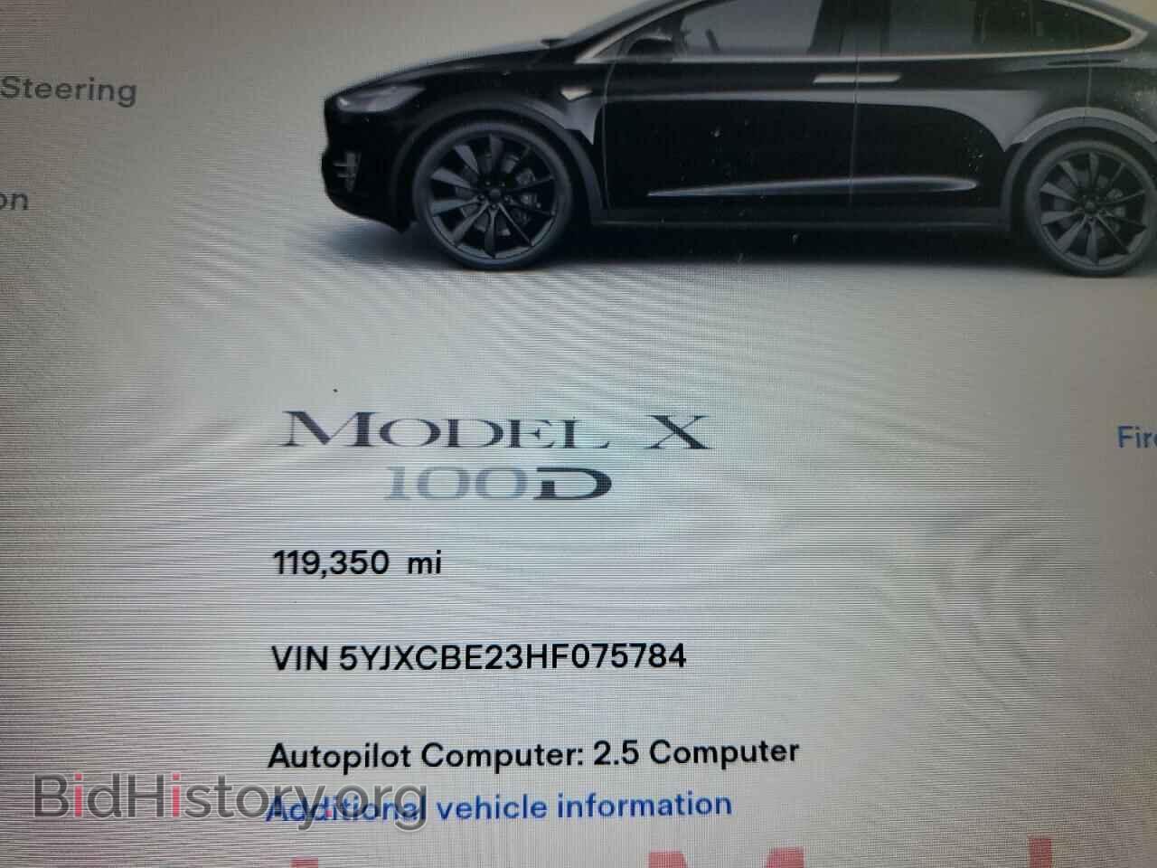 2017 TESLA MODEL X - VIN: 5YJXCBE23HF075784 - Photo 9