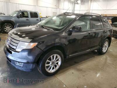 2009 Ford EDGE SEL, black — VIN 2FMDK48C49BA55933, Copart