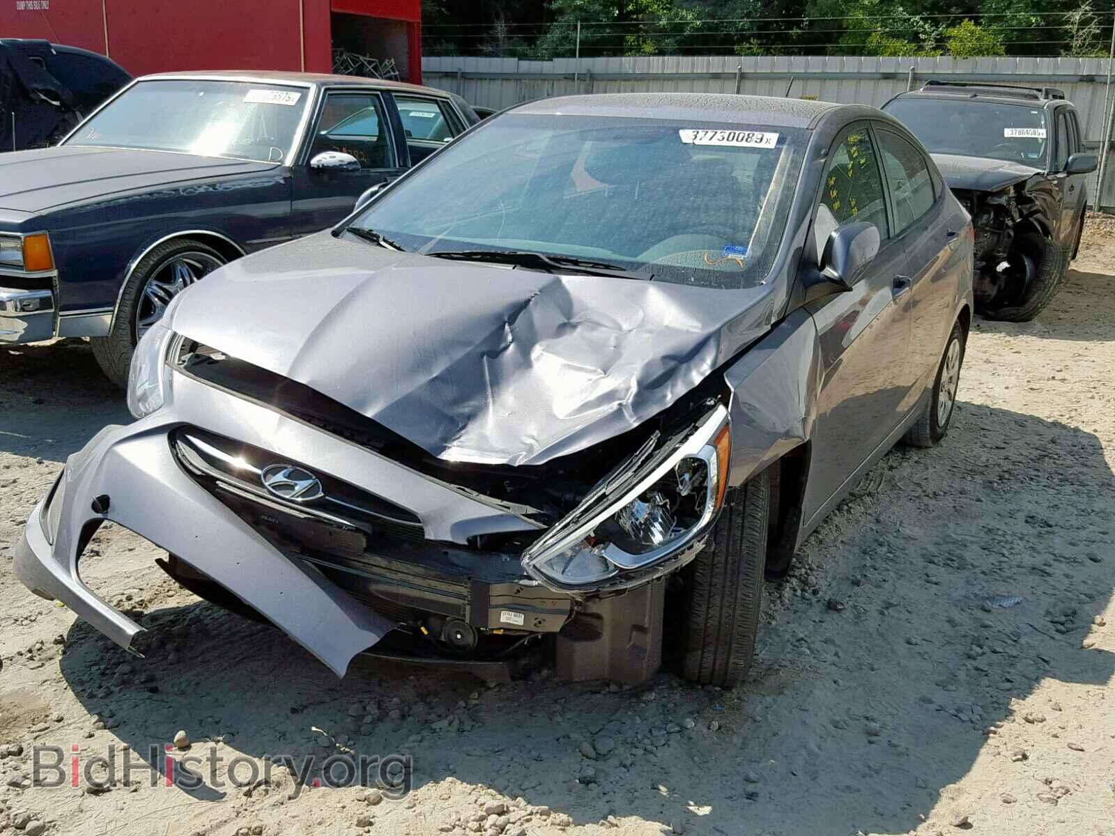 2016 HYUNDAI ACCENT - VIN: KMHCT4AE0GU115671 - Фото 2